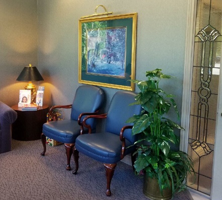 Dental patient waiting area